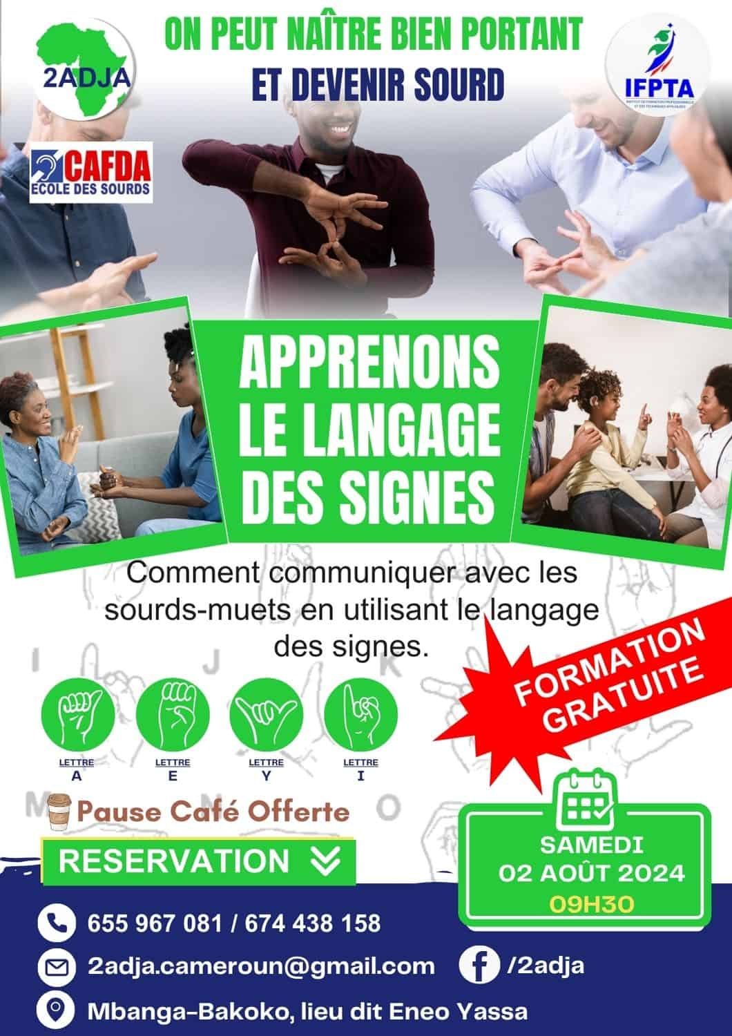 Formation sur l'Apprentissage de la Langue des Signes